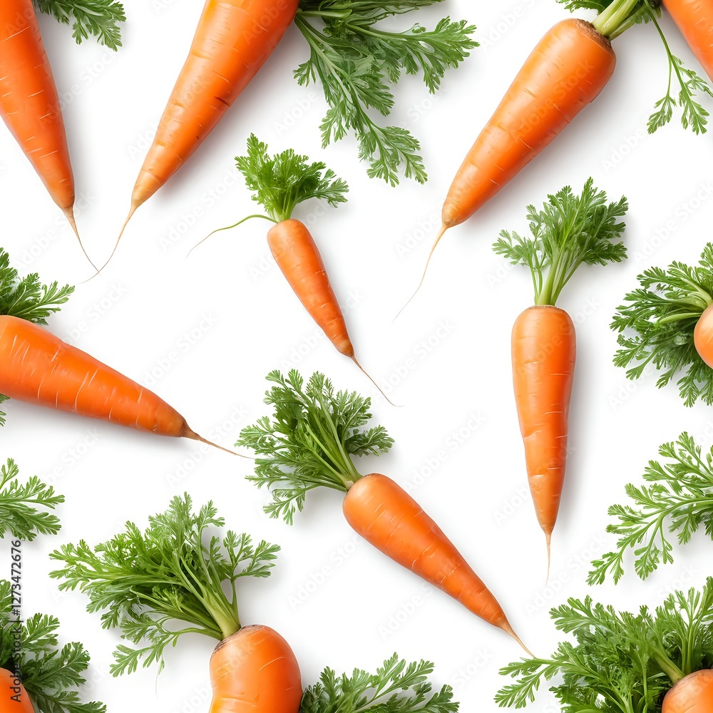 Fresh Organic Carrots with Tops Fresh Organic Carrots with Tops