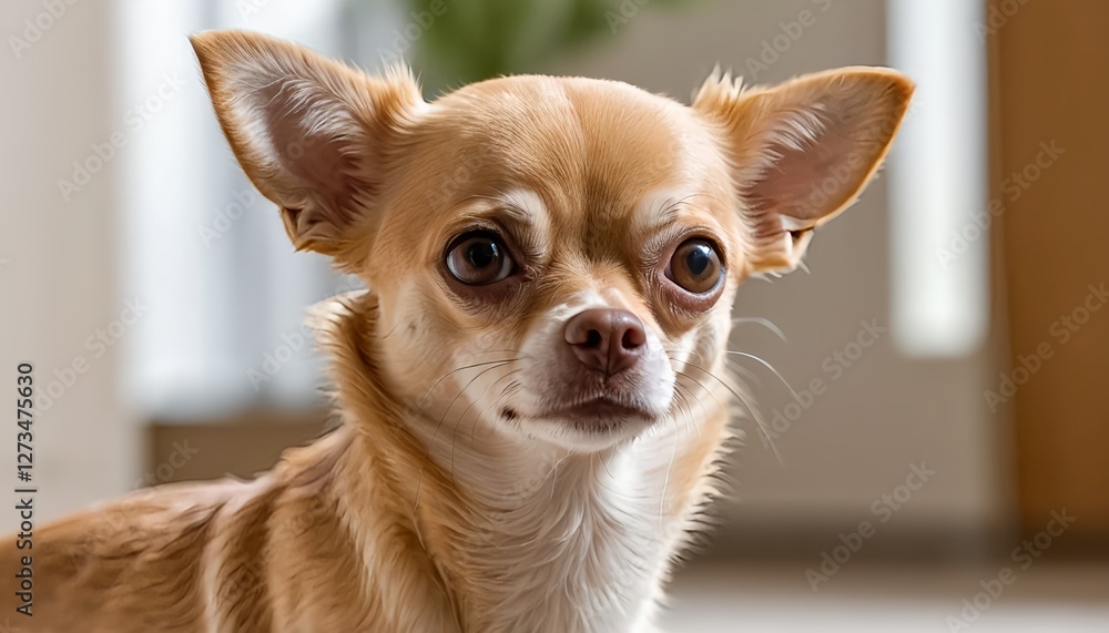 Obraz premium Adorable Chihuahua Puppy Portrait