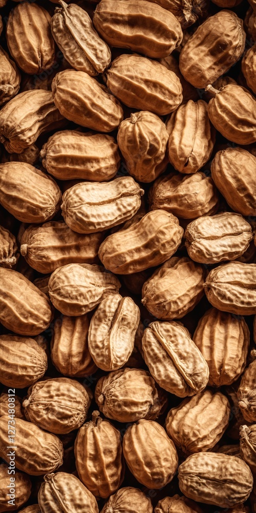 Peanuts as food background. Top view flat lay Peanuts as food background. Top view flat lay