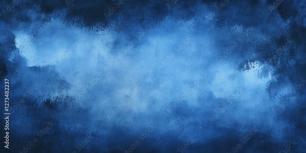 Obraz premium Abstract blue textured background with dark and light shades