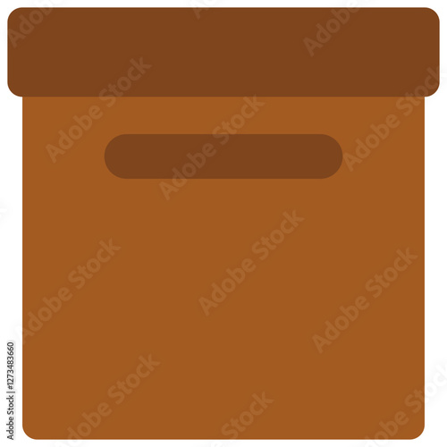 Closed Storage Box Icon