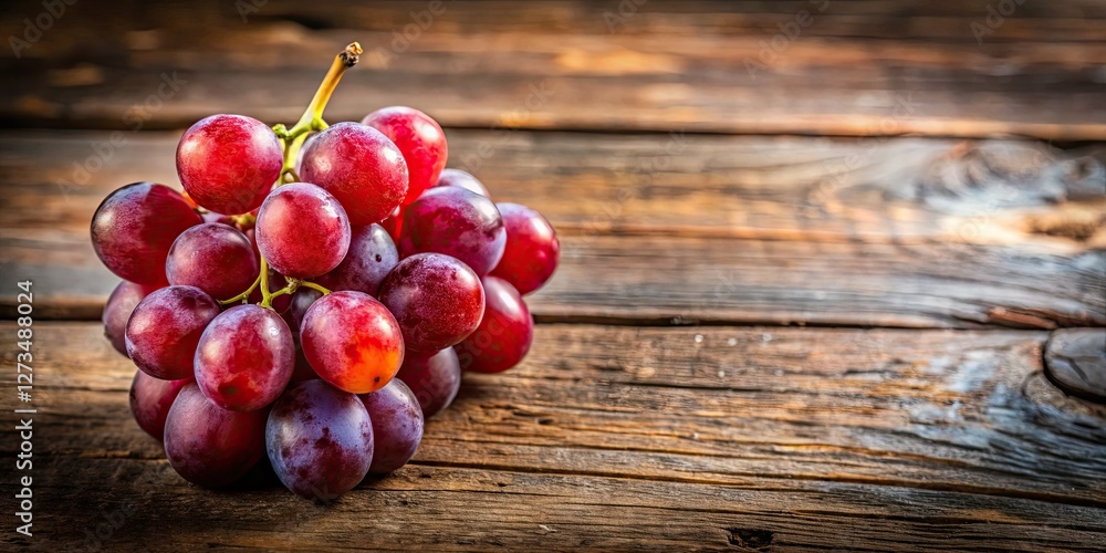Overhead shot of red grapes, perfect for food photography backgrounds with ample copy space. Overhead shot of red grapes, perfect for food photography backgrounds with ample copy space.