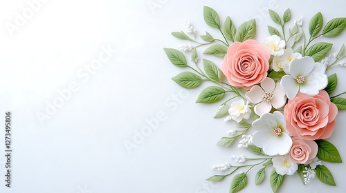 Light floral arrangement