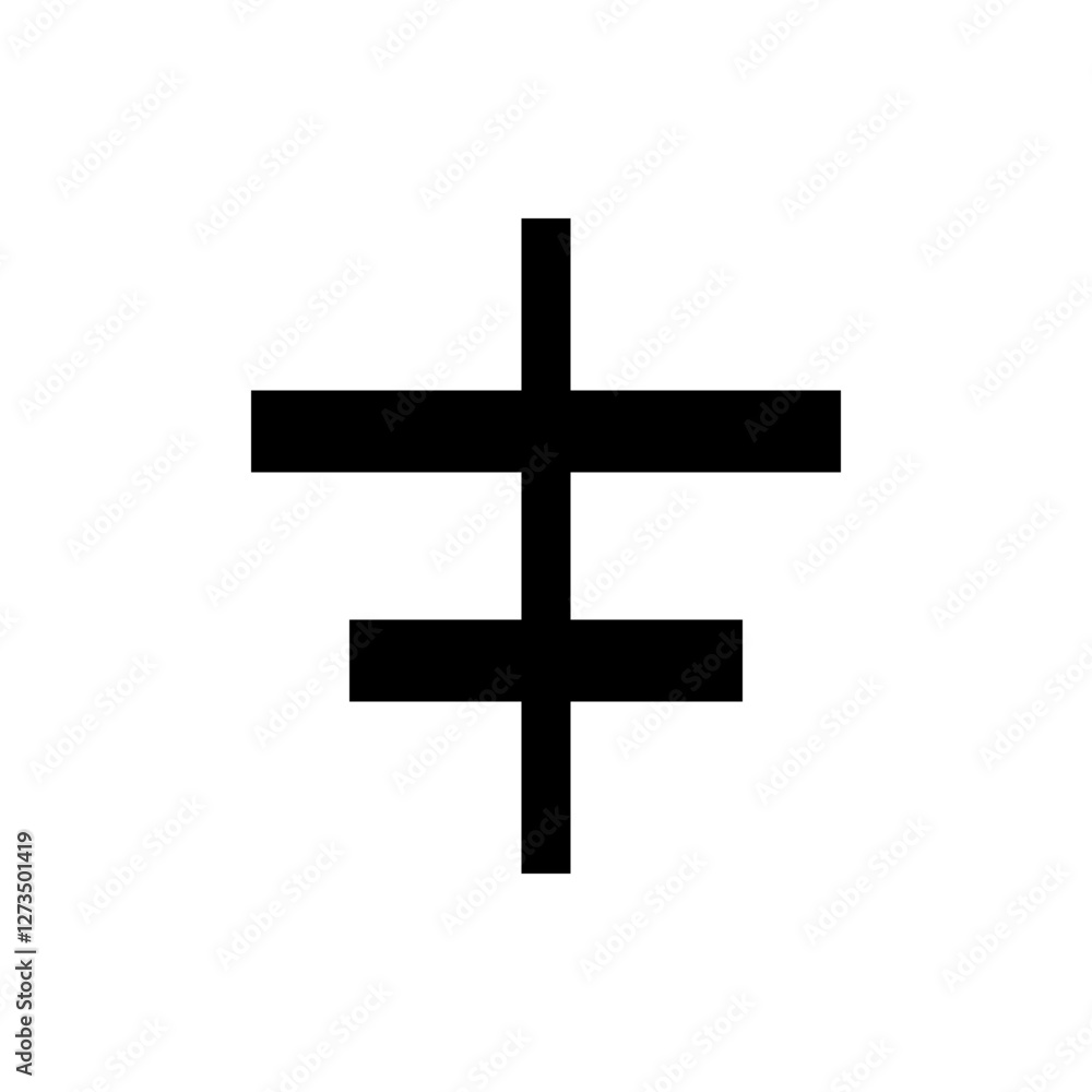 St. Andrew's Cross or Saltire
St. Andrew's Cross or Saltire