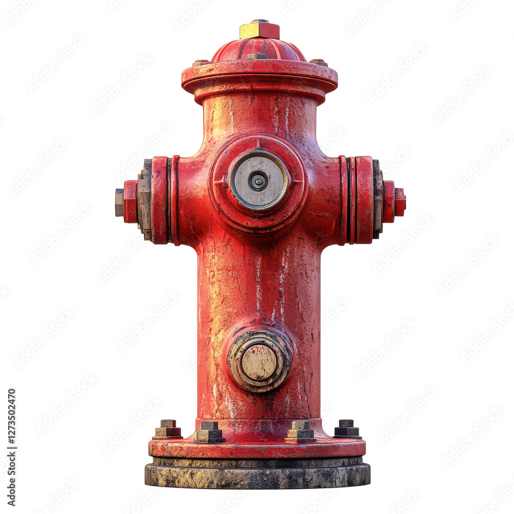 3D red fire hydrant icon with glossy surface isolated on transparent background.png 3D red fire hydrant icon with glossy surface isolated on transparent background.png