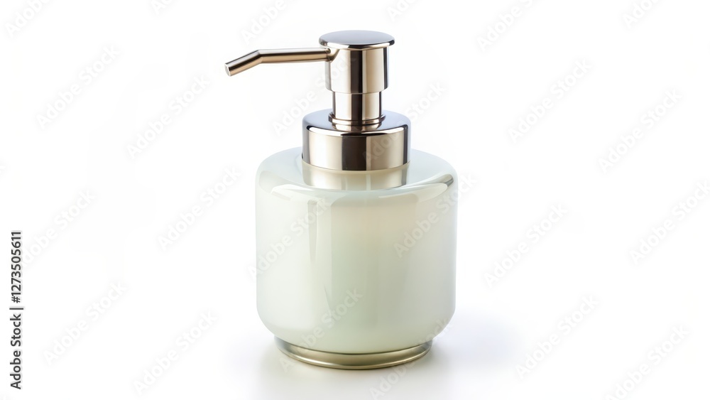 Soap Dispenser, White Background Soap Dispenser, White Background
