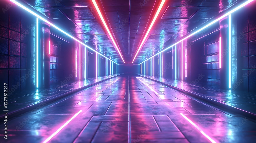 Visual Exploration of Liquid Metal in a Vibrant Neon Abstract Background Focused on Environmental Pollution in Space Visual Exploration of Liquid Metal in a Vibrant Neon Abstract Background Focused on Environmental Pollution in Space