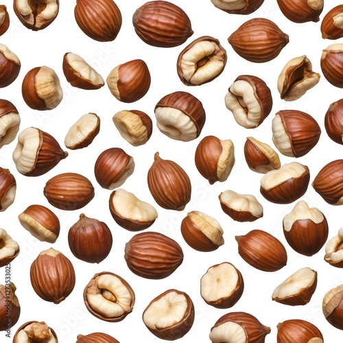 Wallpaper Mural Falling Hazelnuts Torontodigital.ca