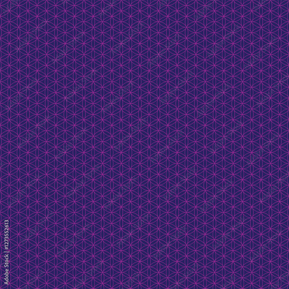The Flowers of Life Geometric Seamless Pattern Digital Paper – Sacred Geometry Background The Flowers of Life Geometric Seamless Pattern Digital Paper – Sacred Geometry Background
