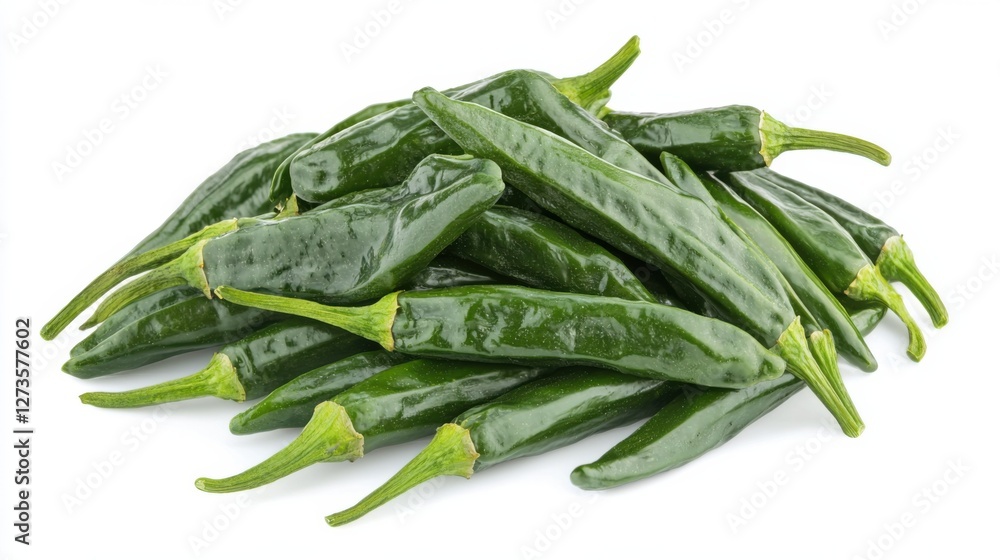 red hot Chili Peppers isolated on white background, clipping path, full depth of field red hot Chili Peppers isolated on white background, clipping path, full depth of field