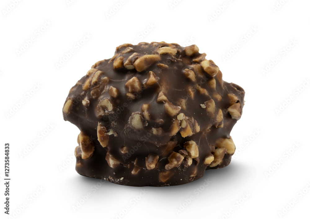 Chocolate candy isolated on transparent background Chocolate candy isolated on transparent background