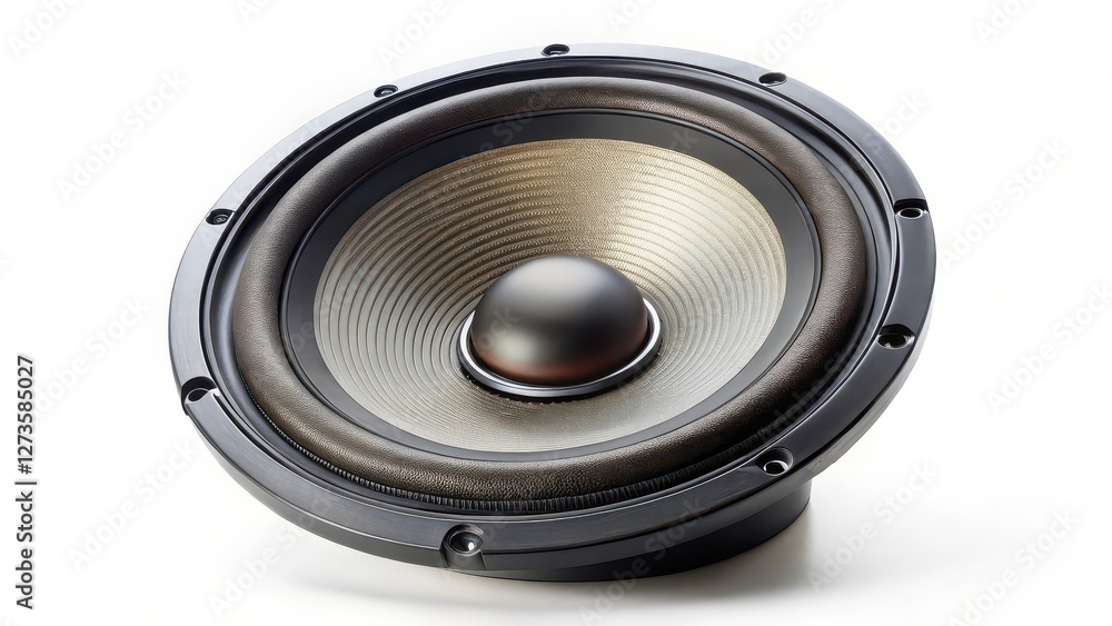 Speaker on White Background Speaker on White Background