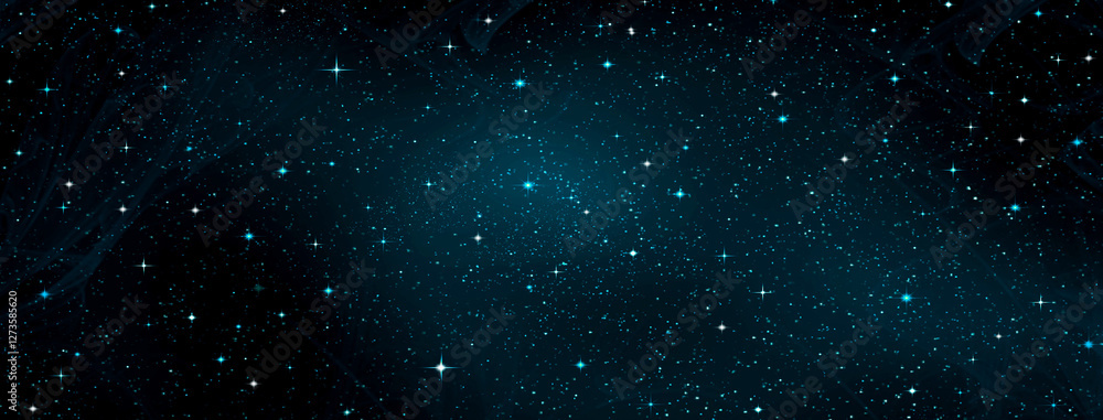 galaxy in a free space.