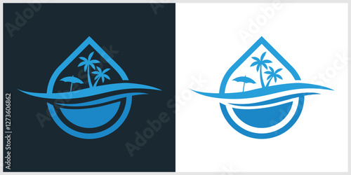 Water with Ocean and Sea waves for Beach Holidays