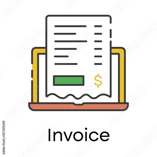 Invoice – Document Representing Billing and Financial Transactions