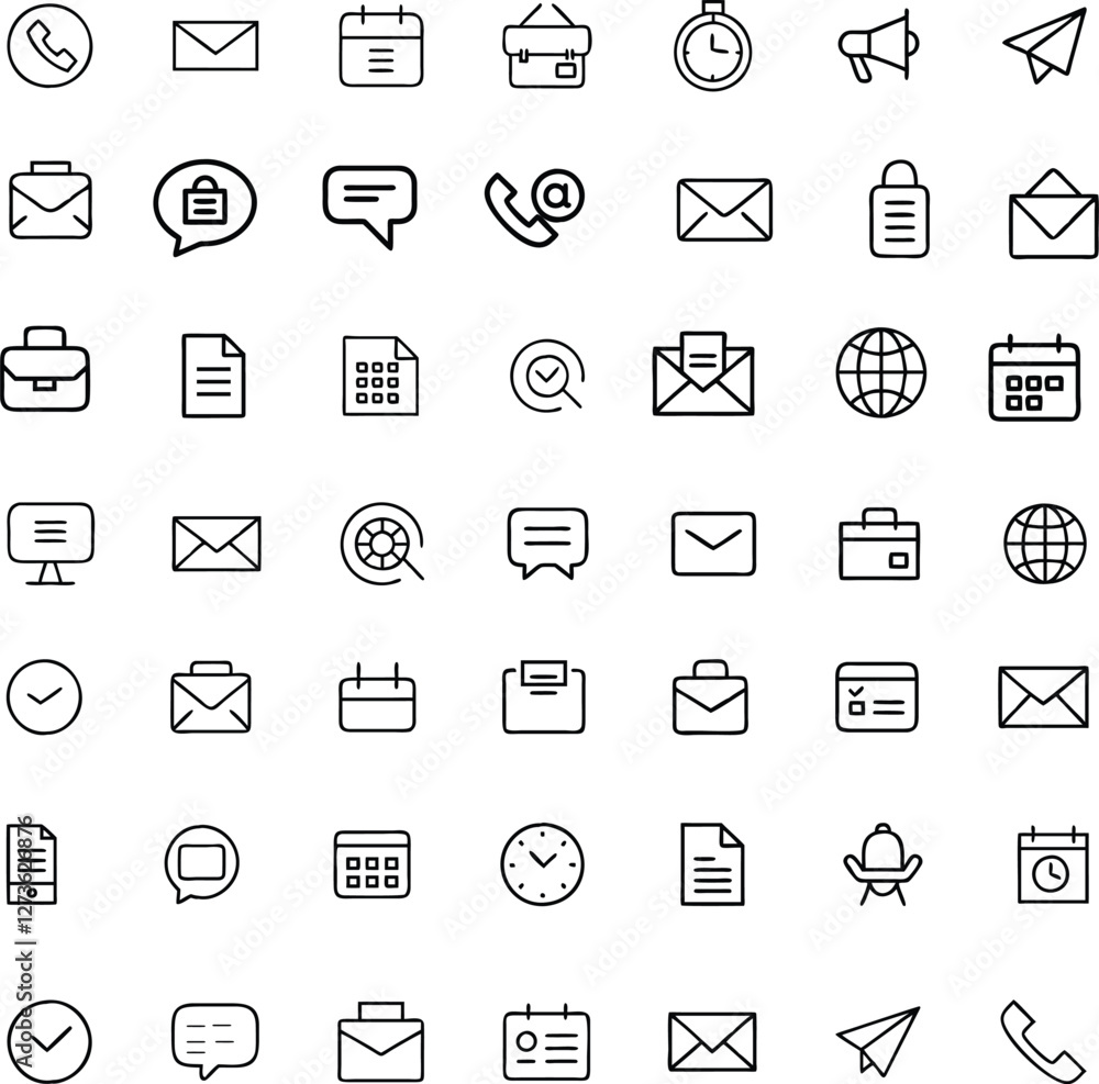 Startup & E-Commerce Essentials – Icon Set Startup & E-Commerce Essentials – Icon Set