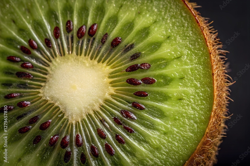 Discover the Intricate Beauty of Kiwi Fruit: Juicy Seeds and Vibrant Green Flesh Up Close! Discover the Intricate Beauty of Kiwi Fruit: Juicy Seeds and Vibrant Green Flesh Up Close!