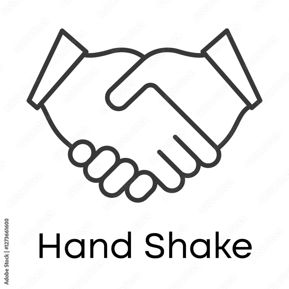 Obraz premium Handshake – Agreement Representing Business and Financial Partnerships