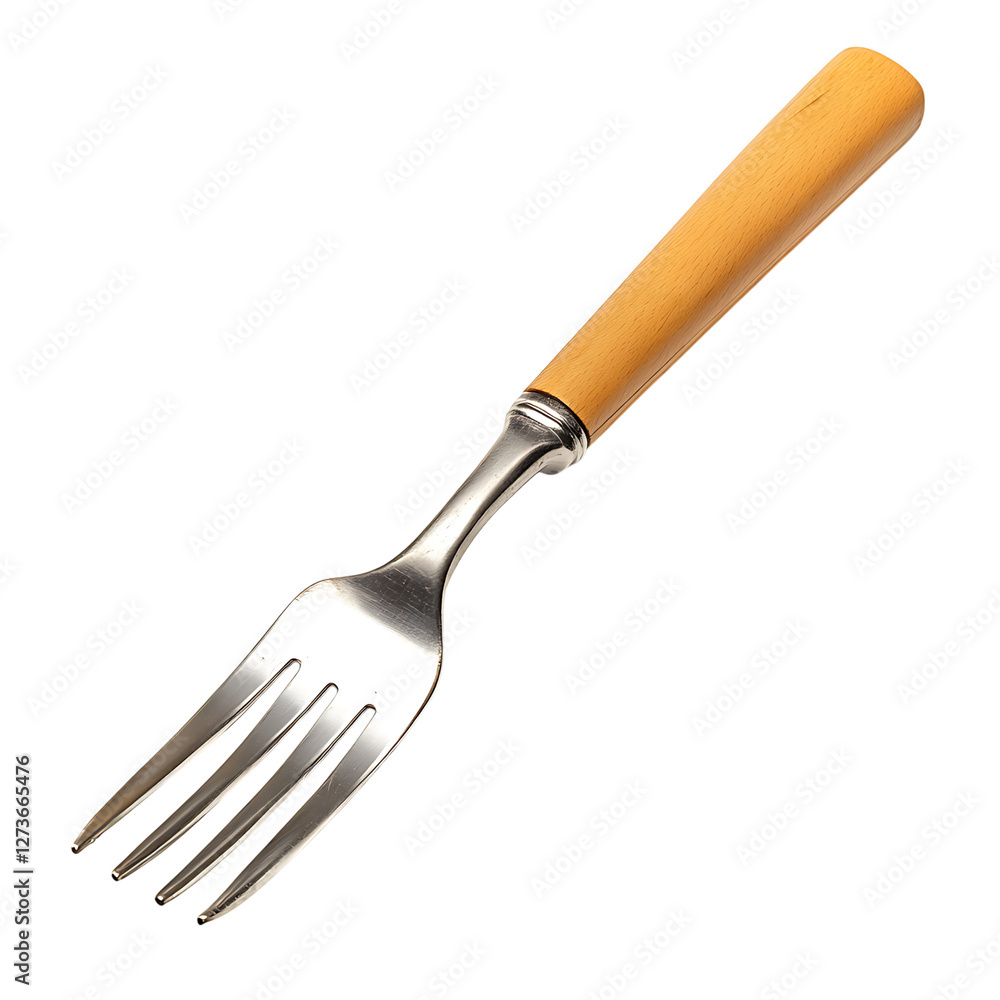 garden fork Advertisement isolated on white background full depth of field garden fork Advertisement isolated on white background full depth of field