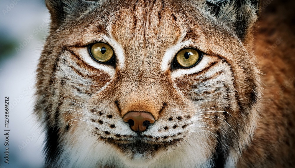 portrait of a lynx focus is on the eyes portrait of a lynx focus is on the eyes