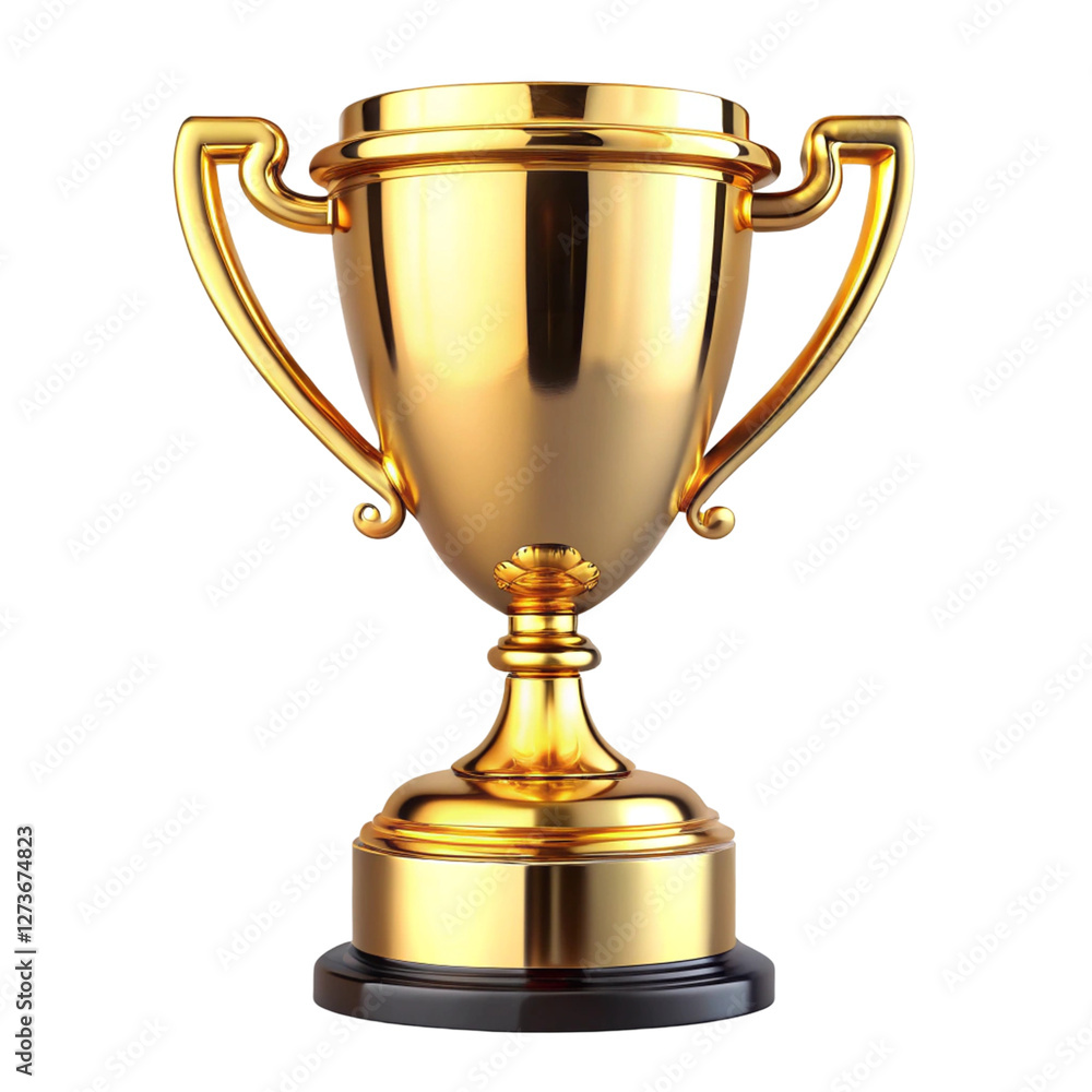 gold trophy cup isolated on a transparent background gold trophy cup isolated on a transparent background