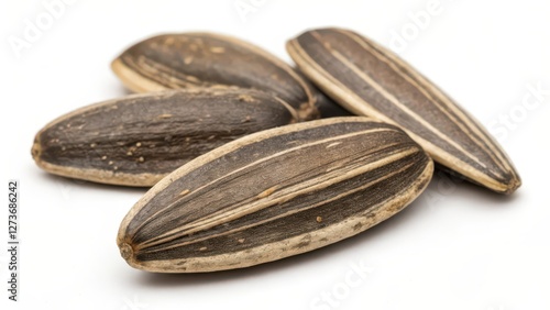 Wallpaper Mural Sunflower Seeds on White Background Torontodigital.ca