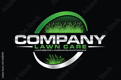 lawn care logo design creative idea vector design inspiration