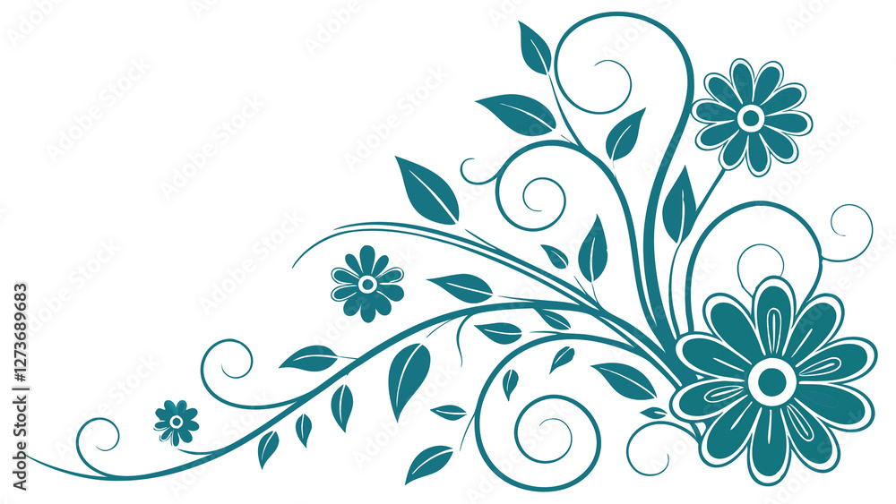 Abstract floral background with butterflies PNG file download Abstract floral background with butterflies PNG file download