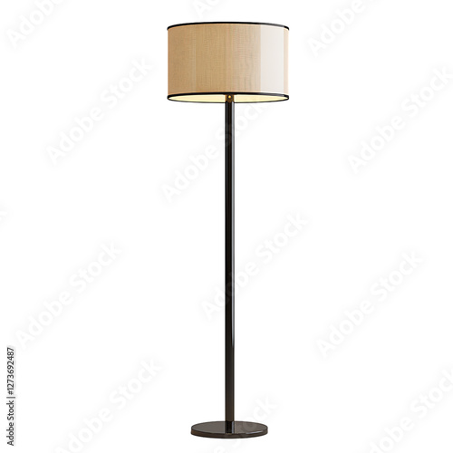 Wallpaper Mural floor lamp Advertisement isolated on white background full depth of field  Torontodigital.ca