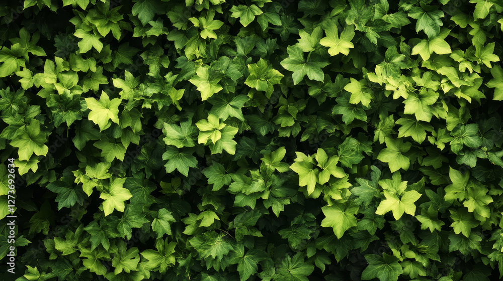 Leaves cartoon green trees seamless pattern vector summer leaf plant background Leaves cartoon green trees seamless pattern vector summer leaf plant background