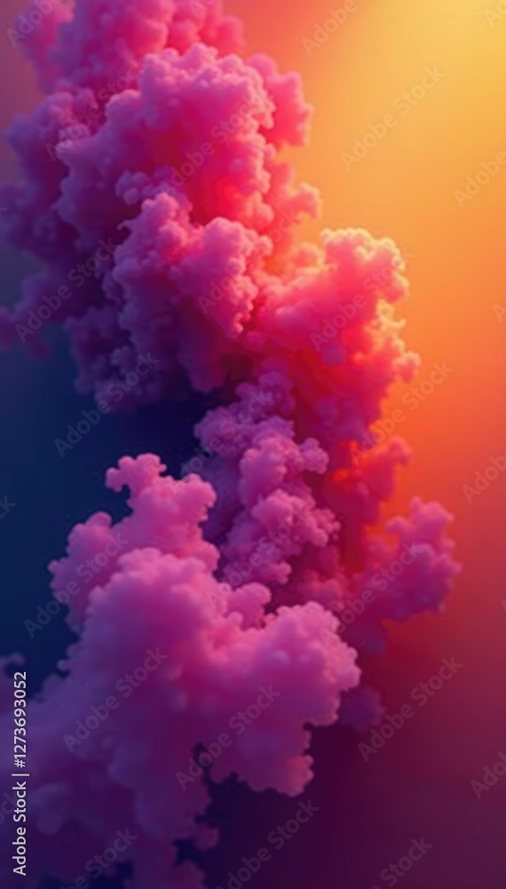 abstract purple and orange hues blend in a swirling misty vortex, mist, orange, abstract abstract purple and orange hues blend in a swirling misty vortex, mist, orange, abstract