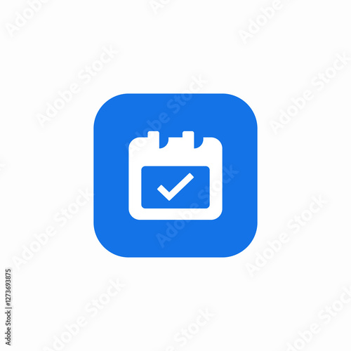 event added icon sign vector