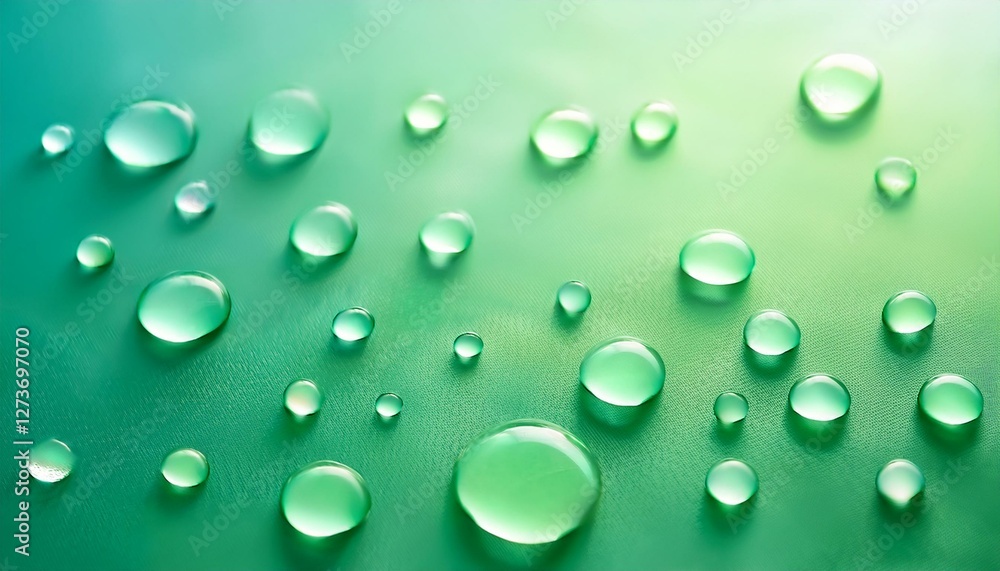 soft green pastel gradient background with light refraction and water droplets for creative design projects soft green pastel gradient background with light refraction and water droplets for creative design projects