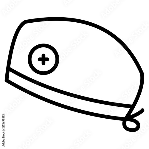 Doctor Hat Icon Element For Design