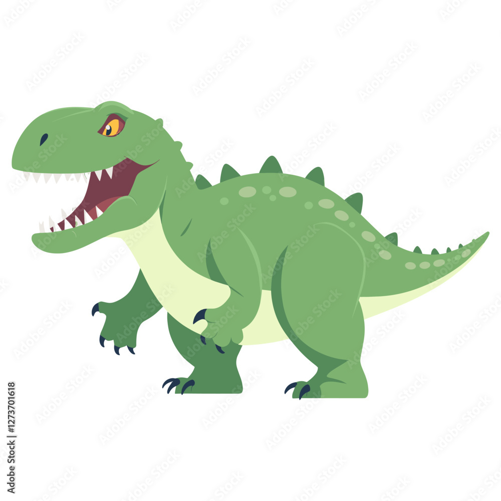 Fototapeta premium T-rex illustration dinosaur animal vector