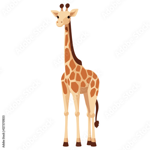 Giraffe giraffe illustration wildlife vector