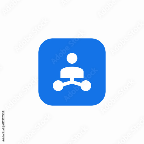 desk chair icon sign vector