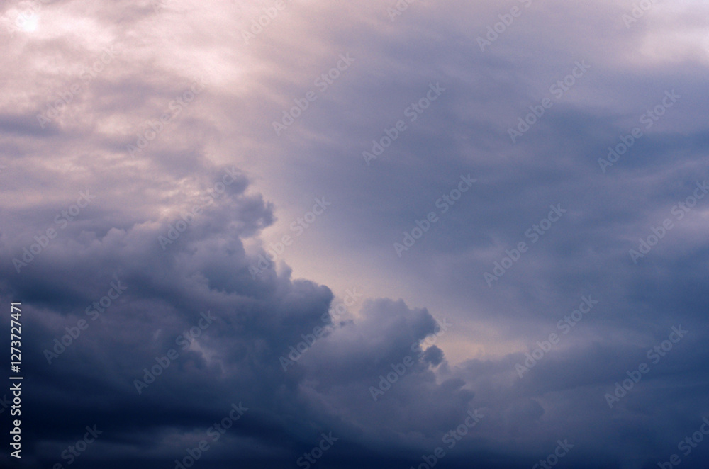 Dramatic rainy sky and dark clouds. Dramatic rainy sky and dark clouds.