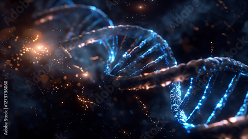 Double-helix DNA structure