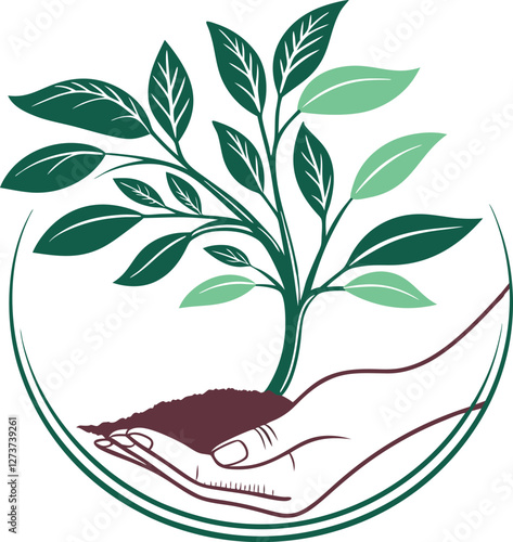 hand cradling a small tree logo 