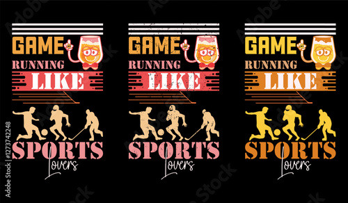 Creative sports t shirt design with a vintage touch for players and tournament enthusiasts