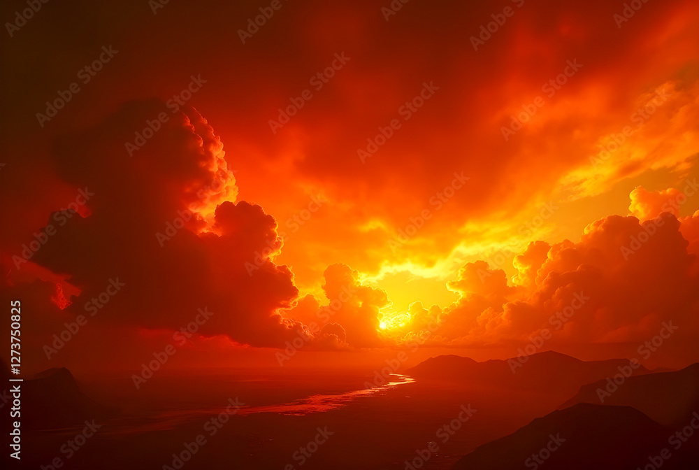 sunset in the clouds sunset in the clouds