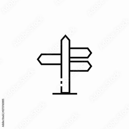 local directions icon sign vector