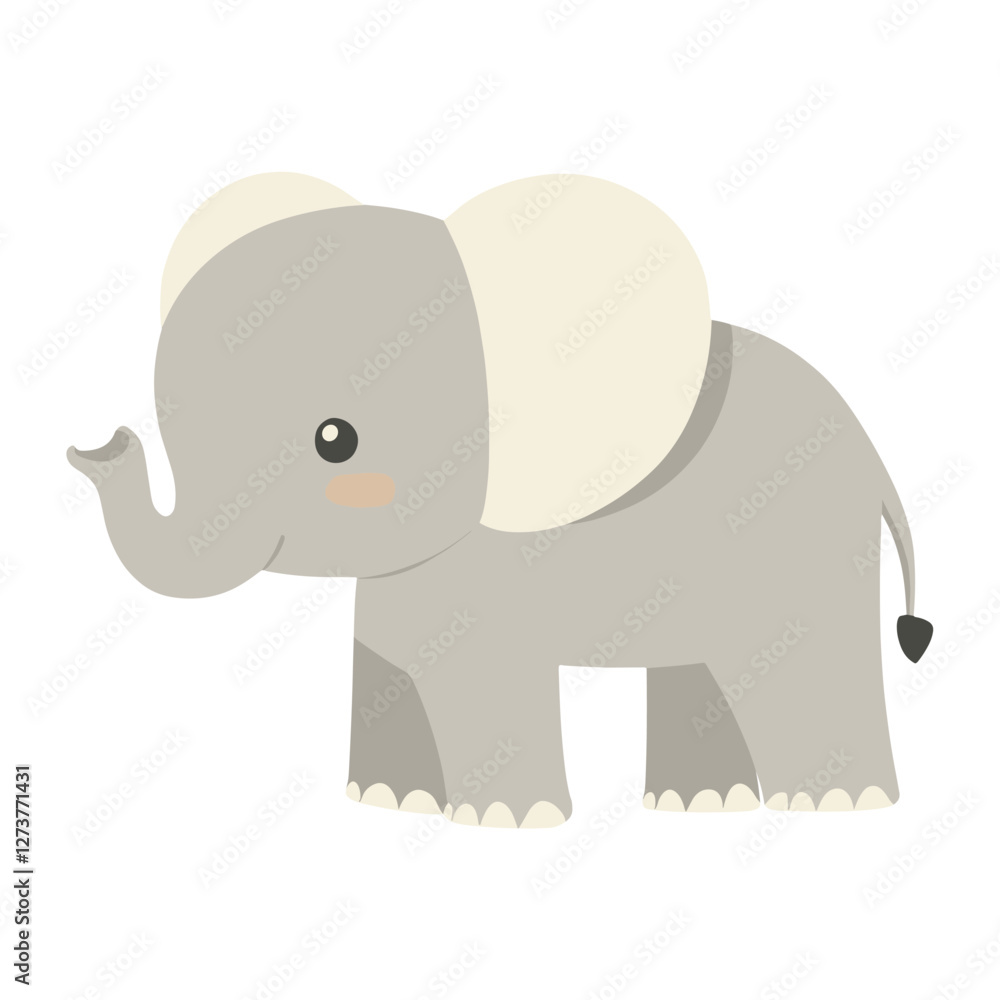 Elephant illustration children animal vector Elephant illustration children animal vector