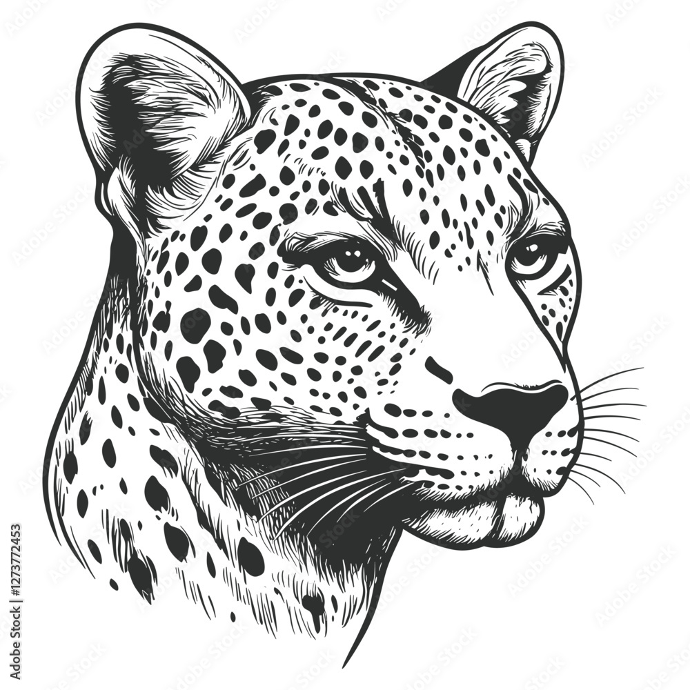 Leopard art illustration wildlife vector Leopard art illustration wildlife vector
