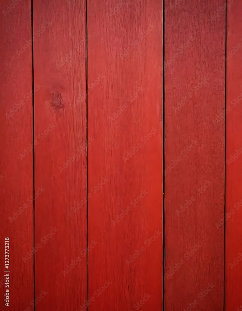 Fototapeta premium Abstract red background of wood texture,Beautifully grained red wood surface, showcasing intricate patterns and textures. The rich red hues and smooth finish highlight the natural beauty of the wood.5