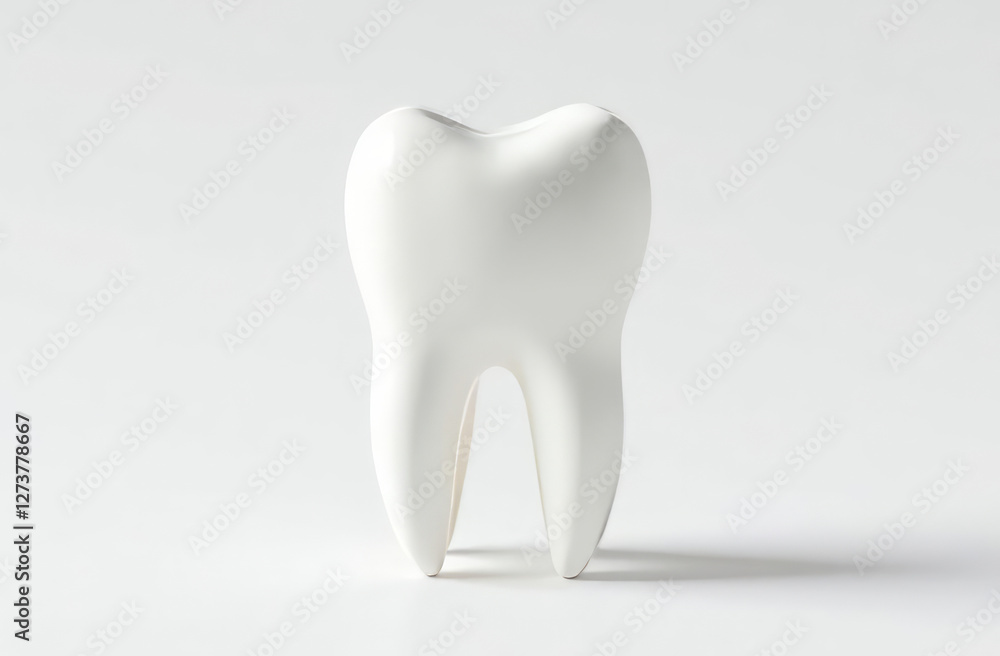 White molar tooth, isolated on clean white background. Oral care concept. White molar tooth, isolated on clean white background. Oral care concept.