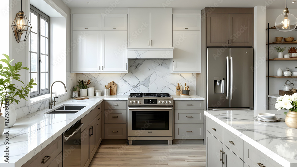 Fototapeta premium Kitchen interior