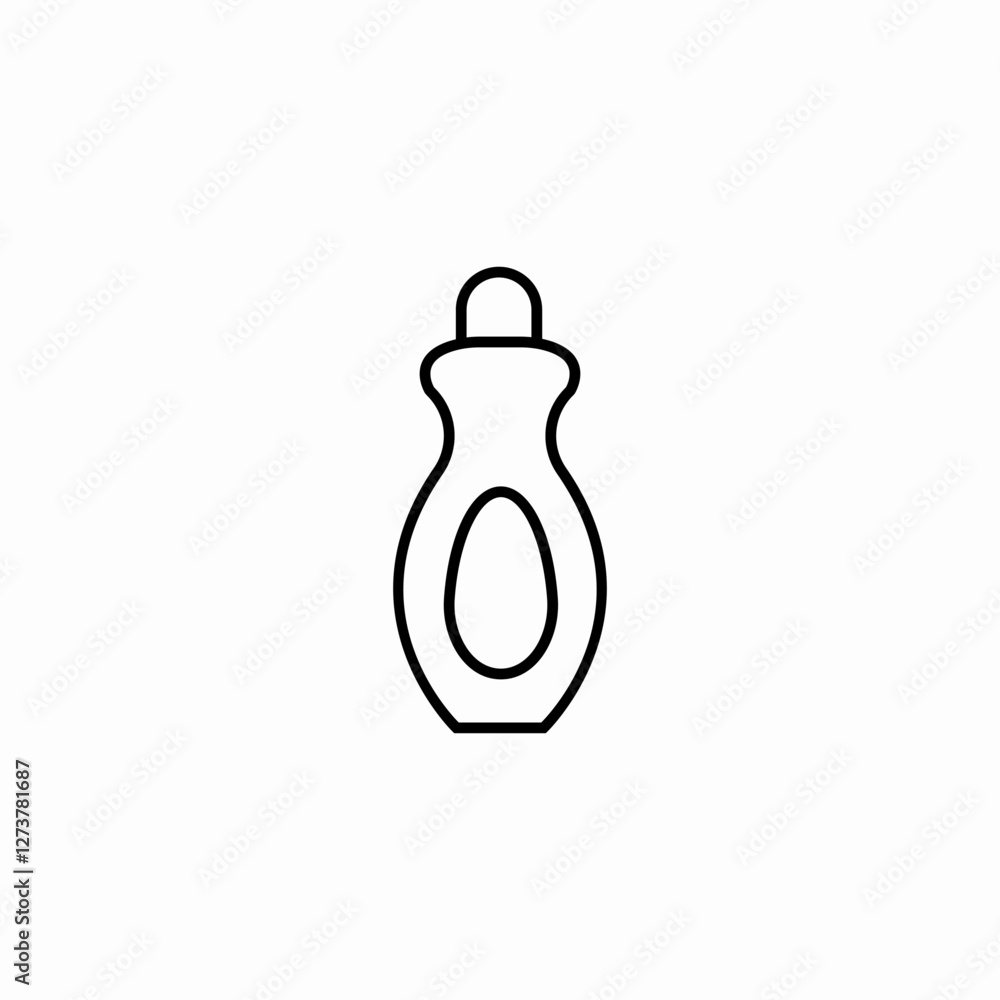 large cosmetics bottle icon sign vector large cosmetics bottle icon sign vector