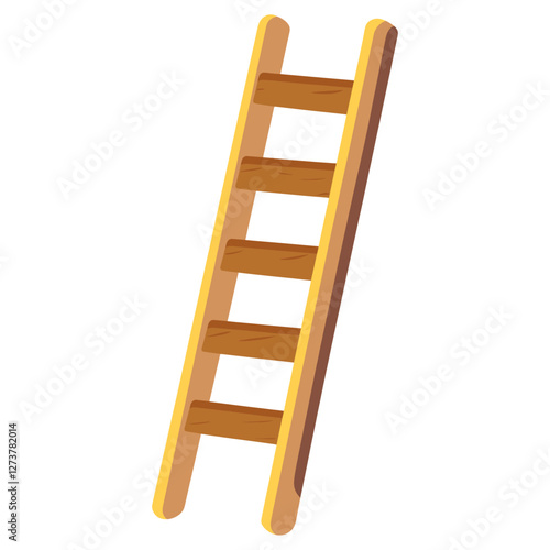 Ladder illustration simple design vector